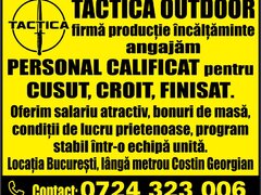 Tactica Outdoor angajeaza